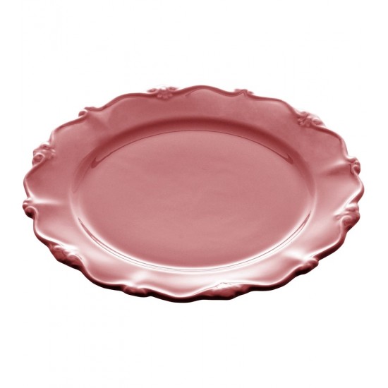 Prato Avulso 20cm Sobremesa de Porcelana Fancy Rose